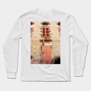 La Poste in a French Village Long Sleeve T-Shirt